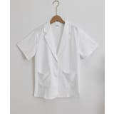 半袖テーラードジャケット レディース夏服 | Miniministore | 詳細画像24
