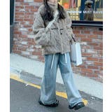 ボアジャケット トグルボタンボアコート冬 | Miniministore | 詳細画像9