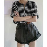 ボーダー柄tシャツ レディース 半袖夏服 | Miniministore | 詳細画像2 