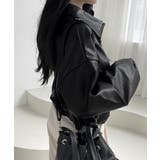 ダブルジップ ライダースジャケット韓国風 | Miniministore | 詳細画像5 