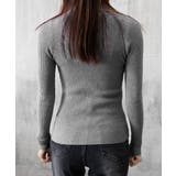 ポロニットトップス秋新作リブニット韓国風 | Miniministore | 詳細画像19 