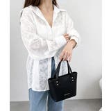 レースブラウス レディースシアーシャツ夏 | Miniministore | 詳細画像3 