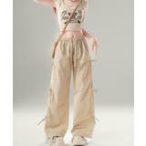 カーゴパンツ サイドリボン ワイドパンツ | Miniministore | 詳細画像12