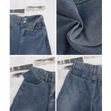 ハイウエスト デニムパンツ ダブルボタン | Miniministore | 詳細画像32 