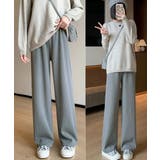 裏起毛ストレートパンツ暖かい レディース | Miniministore | 詳細画像9 