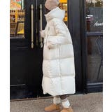 フード付きフェイクダウンコートレディース | Miniministore | 詳細画像6