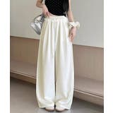 レース付きワイドパンツ イージーパンツ夏 | Miniministore | 詳細画像8 