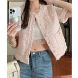 半袖ツイード風ジャケット レディース夏服 | Miniministore | 詳細画像12