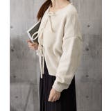リボンカーディガン前後2WAYニット春秋 | Miniministore | 詳細画像12 