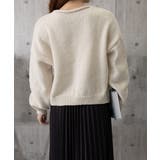 リボンカーディガン前後2WAYニット春秋 | Miniministore | 詳細画像13 