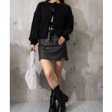 リボンカーディガン前後2WAYニット春秋 | Miniministore | 詳細画像8 