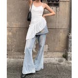 花柄レースキャミソールワンピースビスチェ | Miniministore | 詳細画像4