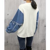 ドッキングニット デニムシャツ 切り替え | Miniministore | 詳細画像12 