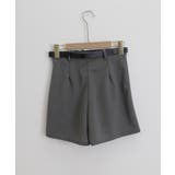 ベルト付プリーツショートパンツレディース | Miniministore | 詳細画像19 