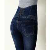 韓国デニム ハイウエスト スキニーパンツ | Miniministore | 詳細画像3 