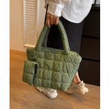 韓国風キルティングトートバッグポーチ付き | Miniministore | 詳細画像8 