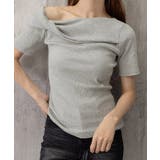 片方オフショルtシャツ レディース 半袖 | Miniministore | 詳細画像19 