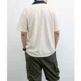 ワッフルロンt メンズ ポロシャツ 半袖 | AsaAura | 詳細画像13 