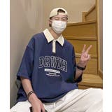 ワッフルロンt メンズ ポロシャツ 半袖 | AsaAura | 詳細画像4 