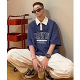 ワッフルロンt メンズ ポロシャツ 半袖 | AsaAura | 詳細画像5 