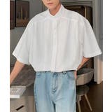 スタンドカラーシャツメンズ 半袖トップス | AsaAura | 詳細画像9 