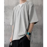 半袖Tシャツ メンズ 重ね着風カットソー | AsaAura | 詳細画像19 