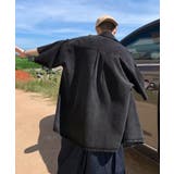 半袖デニムシャツメンズ オーバーサイズ服 | AsaAura | 詳細画像3