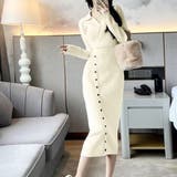 カシュクールニットワンピース レディース | Miniministore | 詳細画像8 