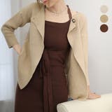 リブニットカーディガン レディース 韓国 | Miniministore | 詳細画像1 