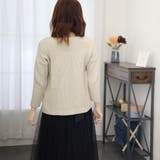 リブニットカーディガン レディース 韓国 | Miniministore | 詳細画像12 