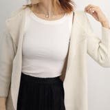 リブニットカーディガン レディース 韓国 | Miniministore | 詳細画像9 