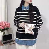 ドッキングニットトップス レディース韓国 | Miniministore | 詳細画像5 