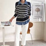 ドッキングニットトップス レディース韓国 | Miniministore | 詳細画像9 