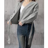 ニットトップス カシュクールニット 韓国 | Miniministore | 詳細画像11 