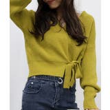 ニットトップス カシュクールニット 韓国 | Miniministore | 詳細画像14 