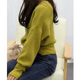 ニットトップス カシュクールニット 韓国 | Miniministore | 詳細画像15 