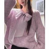 ビッグリボンタイニットプルオーバー韓国風 | Miniministore | 詳細画像11 