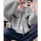 ビッグリボンタイニットプルオーバー韓国風 | Miniministore | 詳細画像20 