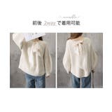 ビッグリボンタイニットプルオーバー韓国風 | Miniministore | 詳細画像26 