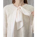 ビッグリボンタイニットプルオーバー韓国風 | Miniministore | 詳細画像27 