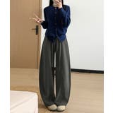 ワイドカーブパンツレディースワイドパンツ | Miniministore | 詳細画像13 