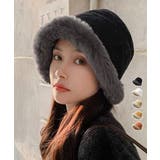 バケットハット レディース ファー帽子冬 | Miniministore | 詳細画像1 