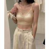 サテン調 チューブトップブラジャーレース | Miniministore | 詳細画像13 
