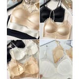 サテン調 チューブトップブラジャーレース | Miniministore | 詳細画像16 