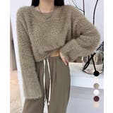 シャギーニットレディース 韓国風セーター | Miniministore | 詳細画像1 