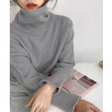 タートルネックニットトップス レディース | Miniministore | 詳細画像11 