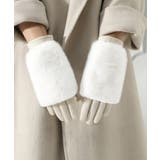 タッチパネル対応ファー付き手袋スエード調 | Miniministore | 詳細画像9