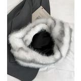 ハーフムーンファーショルダートートバッグ | Miniministore | 詳細画像20 