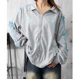 リボン付きスウェットジップアップパーカー | Miniministore | 詳細画像20 