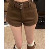 ウール風ショートパンツハイウエスト短パン | Miniministore | 詳細画像3 